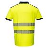 Polo HV PW3 Jaune/Marine image 1