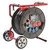 ENROULEUR MAMMOUTH ROULANT 11kW H07RN-F 5G2,5 3 PRISES NF + 1 PRISE CEI 1PNT/16A/230V + 2 PRISES CEI 3PNT/16A/400V IP44 image 0