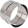 Manchon de raccordement pour conduits souples - Acier anisé image 0