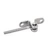 (Lot de 5) Embout fileté mural articulé - Pas à droite - Inox A4 image 0