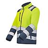 VESTE POLAIRE HV VENY JAUNE FLUO/BLEU MARINE image 5