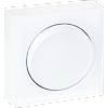 Interrupteur bouton poussoir 10AX - Blanc - DUNE image 0