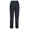 Pantalon de cuisinier de l'air en maille de coton Noir image 1