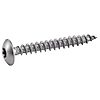 Vis à bois tête cylindrique large six lobes pour pentures - Inox A2 image 42