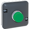 Voyant vert composable gris IP55 - OXXO image 0