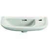 Lave-mains Allia Linea Blanc avec trop plein image 0
