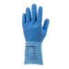 Lot de 12 paires de gants latex sur jersey coton bleu adhérisé image 1
