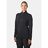 Sous-vêtement technique demi zippé en laine mérinos femme LIFA image 3