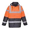 Parka HV Bicolore Orange image 3