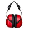 Coquille anti-bruit Endurance Clip-On Rouge image 0