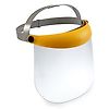 Ecran de facial de protection relevable FLIP-UP - Jaune/Incolore image 0
