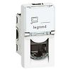 Prise RJ45 Cat.6 Mosaic - Blanc - Mâle - 1 module image 0