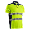Polo de travail manches courtes haute visibilité OKI image 10