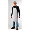 Tablier cuir soudeur blanc, croûte vachette image 0