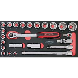 Module de douilles et accessoires ULTIMATE® 1/2'', 24 pièces image