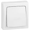 Interrupteur va-et-vient - appareillage en saillie complet - blanc image 0