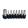 Jeu d'embouts de vissage TORX percé 5 pans 1/4", 8 pièces image 0