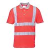 Polo Hi-Vis manches courtes  Rouge image 5