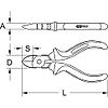 Pince coupante latérale TITANplus 6'', 160mm image 1