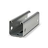 Boite de 50 - Rail solaire perforé INDEXTRUT avec ruban d'étanchéité adhésif en butylène - 41 x 41 x 1,5 - L.125mm image 0