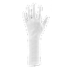 Lot de 300 paires de gants polycoton interlock blanchi - fourchette - 40 cm image 0