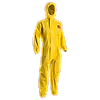 Lot de 25 combinaisons de travail jetables multicouches - Jaune image 1