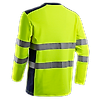 T-shirt de travail manches longues haute visibilité RIKKA - Jaune Fluo image 1