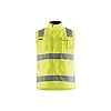Gilet de travail sans manches haute visibilité 8505 - Jaune fluo/Marine image 0