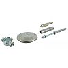 Collier de fixation réglable pour douche laiton chromé - Ø16 image 0