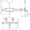Mitigeur thermostatique TIFFANY bain/douche nu image 1