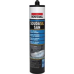 Silicone sanitaire acétique 280ml - Soudasil SAN image