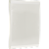 Porte blanche pour coffret maxi-rail (rajout serrure possible) image 1