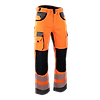 Pantalon de travail AUTHENTIC HV PG BRILLANT - ORANGE FLUO/GRIS ACIER image 0