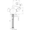 Mitigeur bain douche mono trou thermostatique Blade image 1