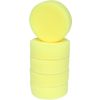Tampons de nettoyage en plastique jaune, Ø 85 mm pour 515.5120-515.5125, 5 pcs image 0