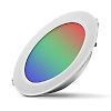 Plafonnier rond RGB + blanc encastrable RIGEL II image 0