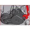Clé de serrage et desserage pour galet tendeur automobile - VAG 1.4 TSI image 5