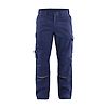 Pantalon de soudeur 1701 - Marine/Jaune fluo image 0