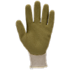 Lot de 10  paires de gants coton/PE recyclé blanc EUROHEAT GREEN - Enduite latex vert image 3