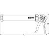 Pistolet à silicone - pour cartouches 600 ml et poches image 6