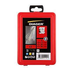 Coffret de 3 forets métal étagés - 513C image