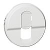 Enjoliveur Céliane pour prise RJ45 - Blanc image 0