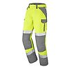 PANTALON BAYO JAUNE FLUO/GRIS ACIER image 4