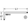 Clés mâles TORX® 5 pans percés longues image 17