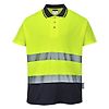 Polo coton comfort Jaune/Marine image 3