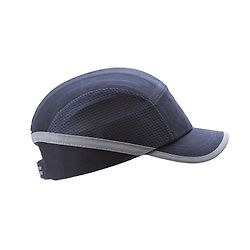 Lot de 10 - Casquette anti-HEURT AEREE COTON/MESH MARINE VISIERE 5CM image