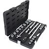 Coffret de douilles 12 pans en pouces et accessoires 3/4'', 21 pièces image 4