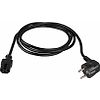 CORDON D'ALIMENTATION CEE22 T <120CD H05RR-F3G1,0 - 2M - NOIR image 0