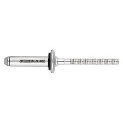Boite de 250 - Rivet trebol étanche + rondelle vulcanisée EPDM - Aluminium image