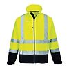 Veste Softshell Bicolore (3 couches) Jaune/Marine image 1